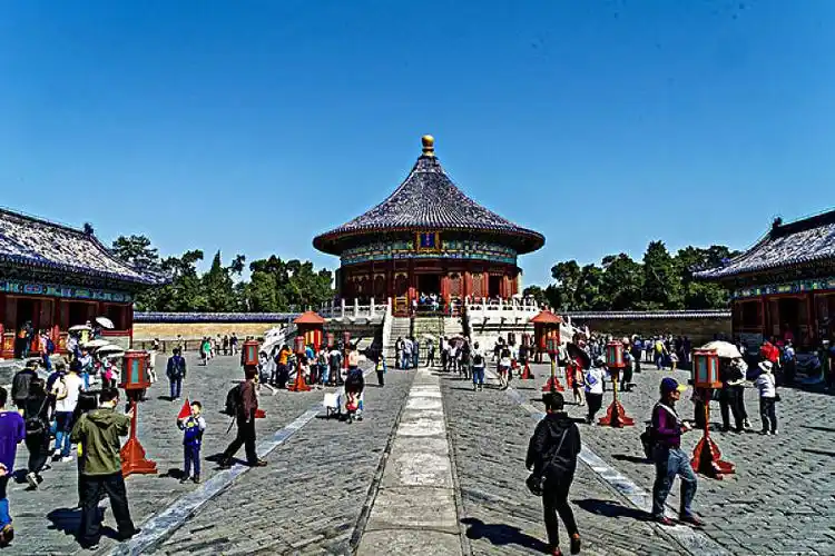 北京天坛公园风光_高清图片_全景视觉