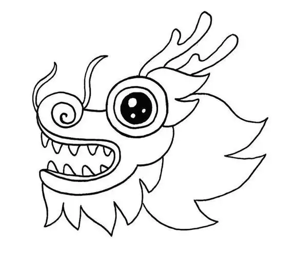 准备一张素描纸,参考图片素材结合自己的想象用笔在纸上画出大小合适