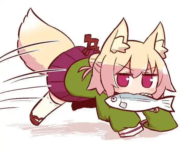 [小狐狸表情包]黑耳朵小狐狸表情包