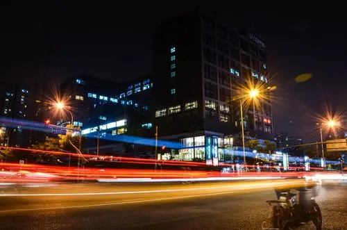 夜幕降临的大五道口