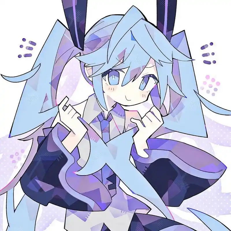初音未来动漫头像第三弹 miku