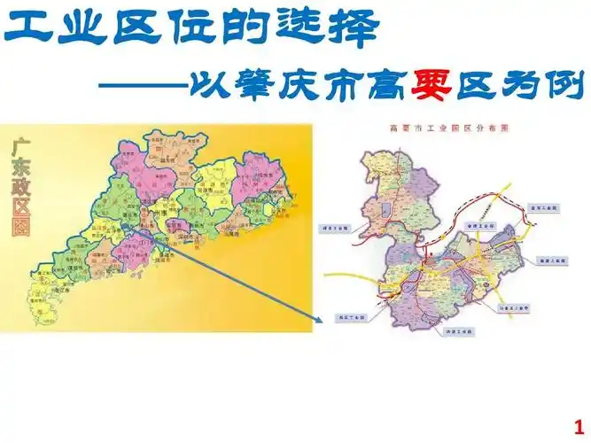 2018年高考地理复习:工业区位的选择——以肇庆市高要区为例答案ppt_w