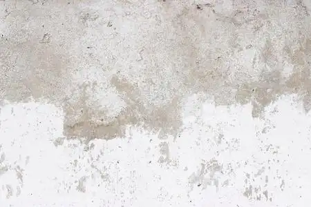 老灰泥白墙背景或纹理照片