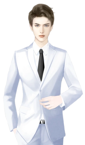 白色西装头像