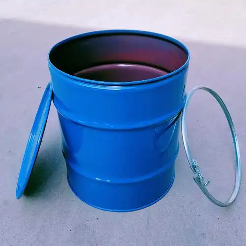 稀土包装钢桶 镧铈金属桶 硅铁合金开口桶 球化剂孕育剂铁桶