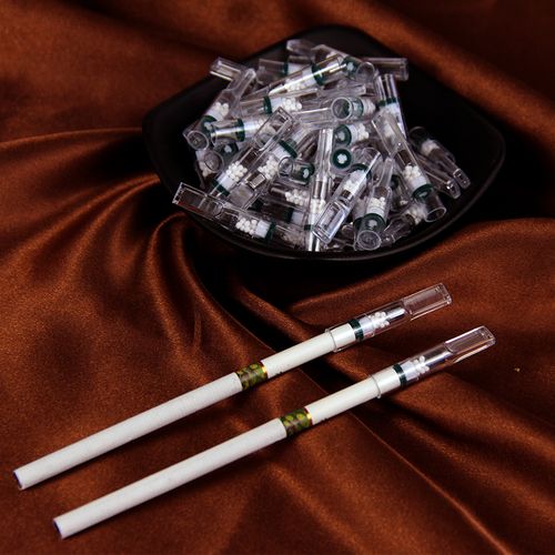 烟嘴雅爵健康桶装一次性抛弃型三重过滤细烟100支装烟嘴