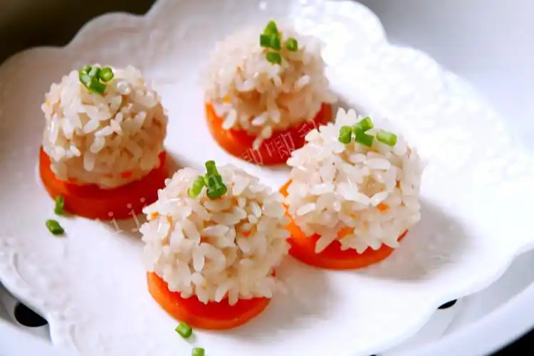 预防春困的山药糯米肉丸子