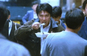 匆匆吃完又投入忙碌的工作中一份简餐?一份盒饭?