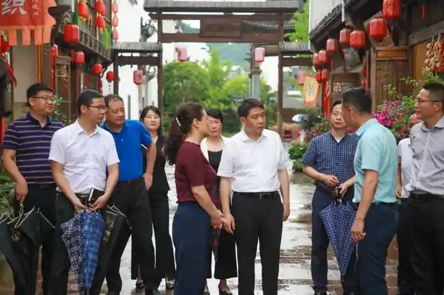 婺源县委书记吴曙,县委常委,宣传部长刘渊海,婺源国家乡村旅游度假
