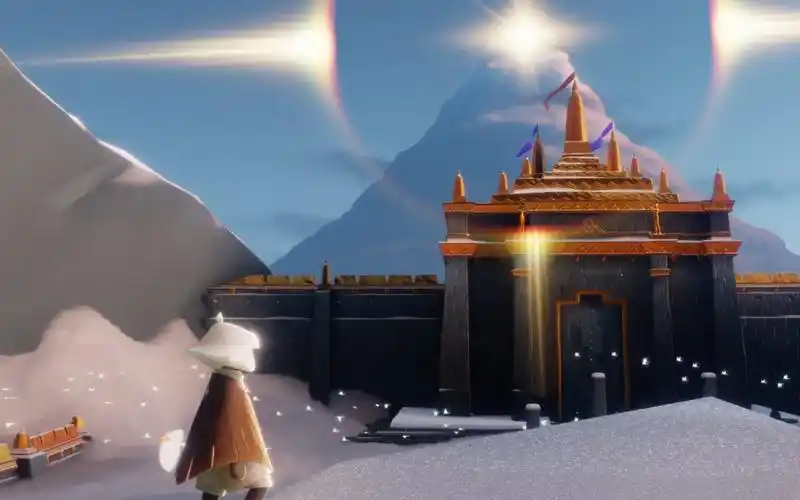 《sky光遇》雨林通关视频,最后画面超美