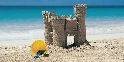 沙滩,城堡 - ‖★少点つ孩子气:, - 若.只如初见