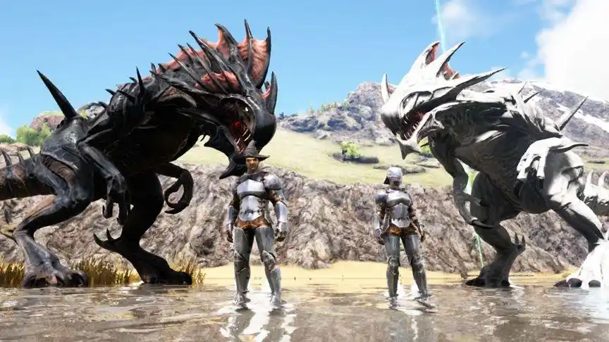 方舟生存进化-vs系列 死神国王vs死神女皇 谁更强大