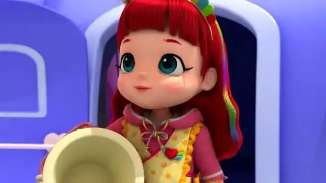 彩虹宝宝第二季:妞妞吃了好多果酱,总算吃饱了