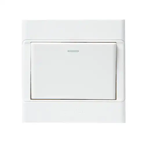 公牛单开单控一开单控开关单联开关插座面板开关面板一位g05k111y