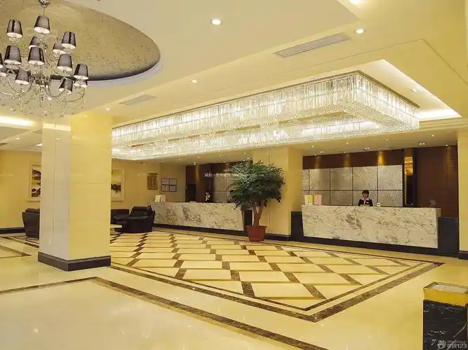 2018年宾馆大厅装修效果图