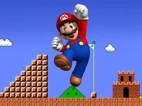 任天堂公司出品的著名横版过关游戏,超级玛丽游戏最早在红白机上推出