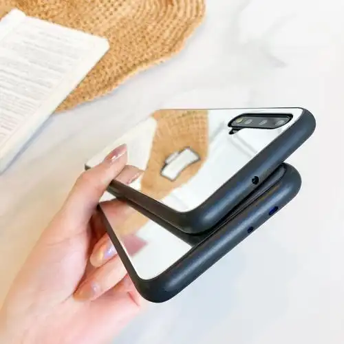 自拍镜子华为p40手机壳镜面化妆玻璃mate20/荣耀v30适用nova6/5套