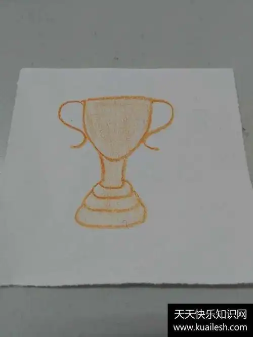 奖杯简笔画怎么画我们的奖杯 运动会夺冠简笔画大全奖杯简笔画怎么画