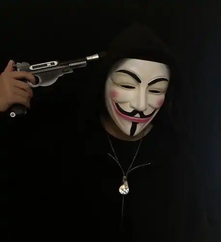 万圣节小丑面具男般若鬼面假面舞会鬼脸恐怖v字仇杀派