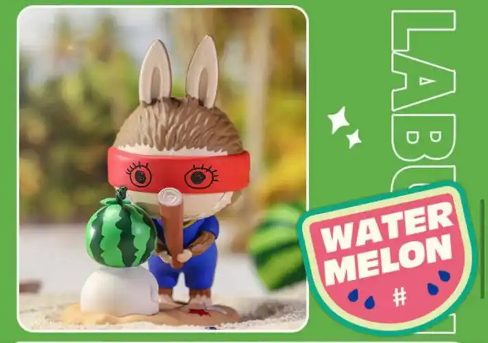 富裕2个西瓜,1个香蕉换啥都行,最好是同系列或者dimoo～#泡泡玛特