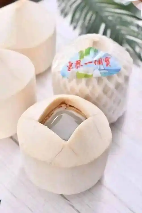 清甜,多汁,嫩滑,吸一口,好喝到逆天_椰汁_椰子_椰肉