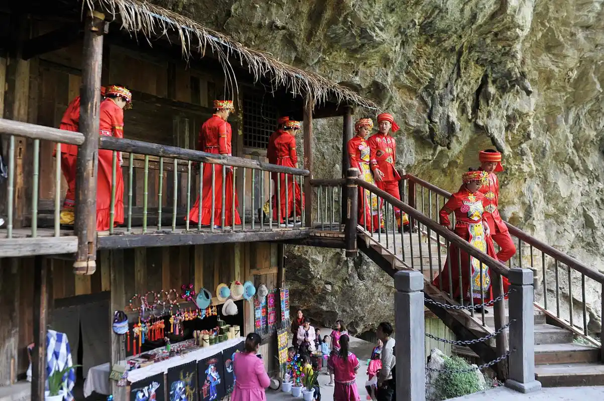 夏日湘游记# 湘西苗人谷景区位于湖南省湘西土家族苗族自治州,是一个