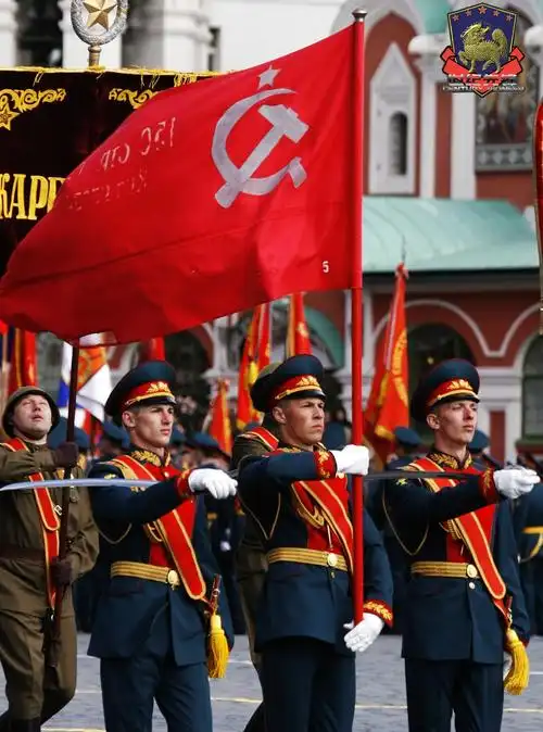 实拍俄罗斯胜利日阅兵式