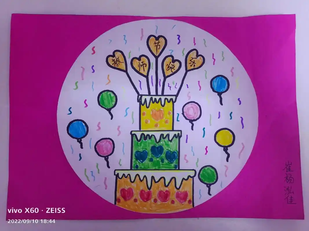 我和姑娘半年时间中,一部分手工绘画作品!老闺女,加油!新的学 - 抖音