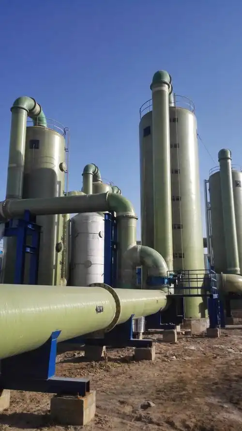 供应唐山玻璃钢窑厂脱硫塔除尘器厂家 齐全