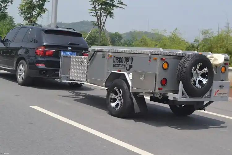 前翻野营拖挂车 售价36800元 - 极酷户外装备 - 越野e族论坛