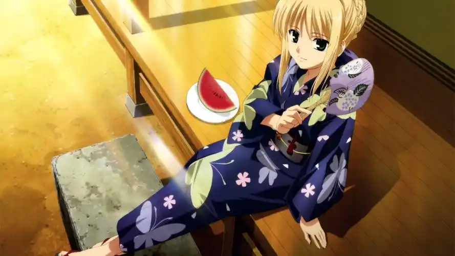 fate系列saber动漫美女桌面壁纸