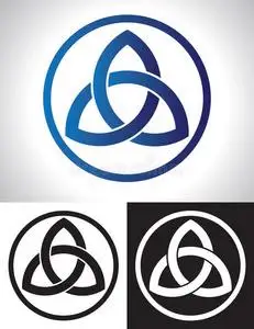 三位一体结符号图片