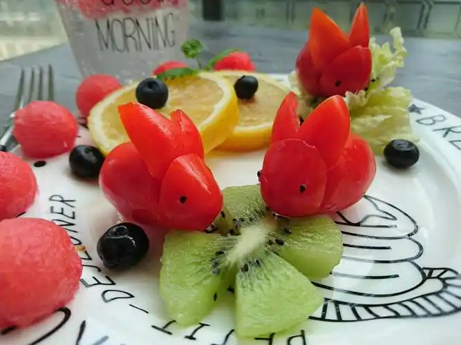果蔬拼盘的做法