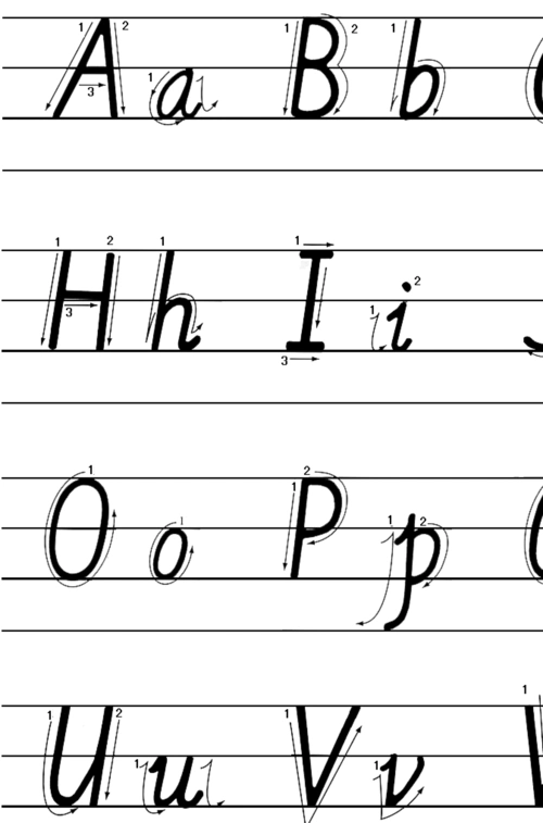 26个英语字母大小写