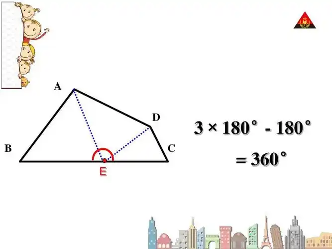 新人教版四年级数学下册第5单元《_四边形的内角和》课件ppt