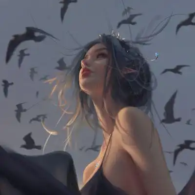 鬼刀超美头像(可当壁纸或vx朋友圈背景)_女生头像_我要个性网