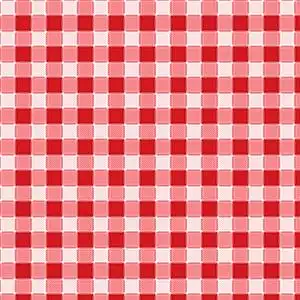 花纹野餐桌布矢量餐桌的设置, 配有夏季野餐或烧烤用的纸制品.