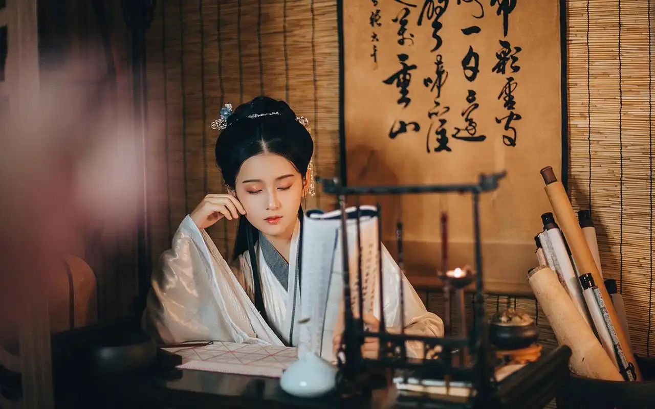 美女壁纸,美女,古典,高清,气质,古风,汉服,壁纸,1920x1200