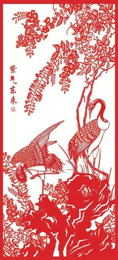 张芳剪纸作品欣赏一摞摞证书,奖状,一个个省级,市级金奖,是民间手工艺