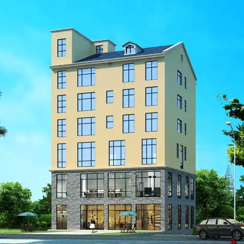 15x14六层自建房设计图 - 乡村住宅在线