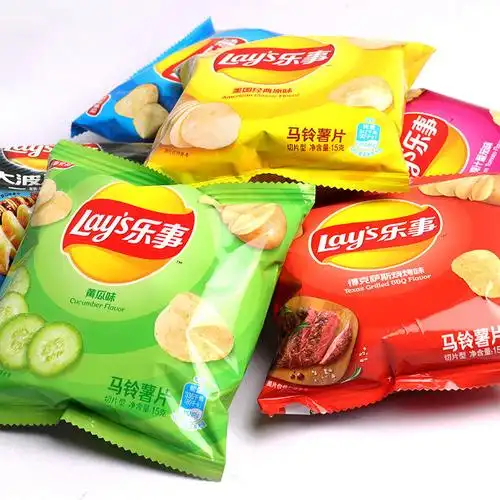 20包特价乐事薯片袋装原味黄瓜番茄多口味膨化休闲单包15克