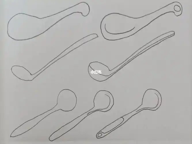 简笔画388勺子02