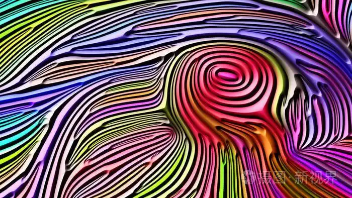 图案三维渲染的构成——以自然形态几何为主题的艺术创新设计与装饰