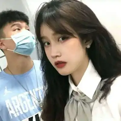真人头像女生超拽超酷情头,情侣头像图片