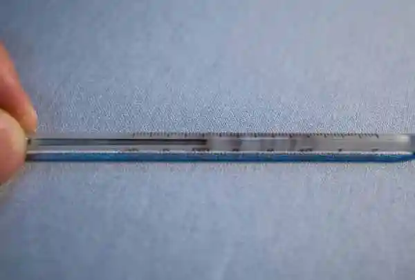 水银温度计怎么看图解水银体温计怎么使用水银体温计怎么看