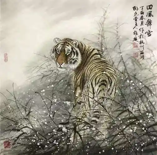 著名国画大师吕维超精品欣赏