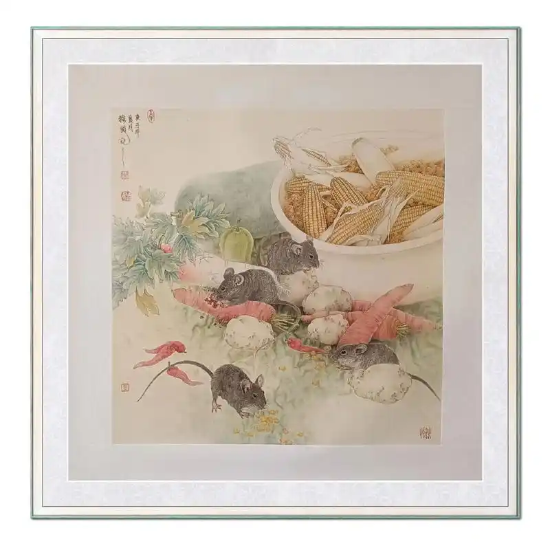 《十二生肖》工笔作品#传统文化 #工笔画 #艺术创作 #书画 - 抖音