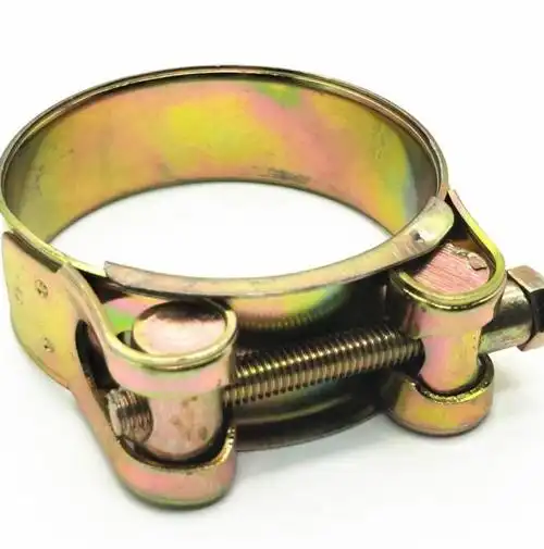 强力喉箍 镀彩锌卡箍 加强型水管卡子 橡胶钢丝管抱箍 烨磊喉箍厂