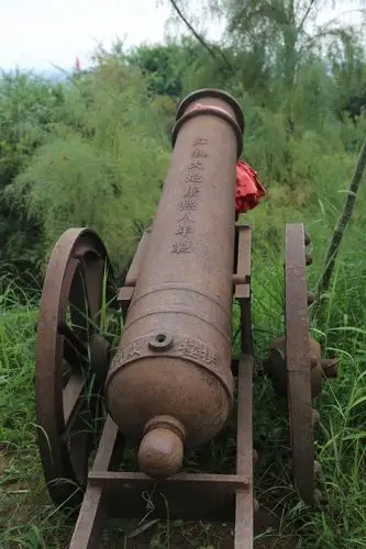 清朝早年间红衣大炮