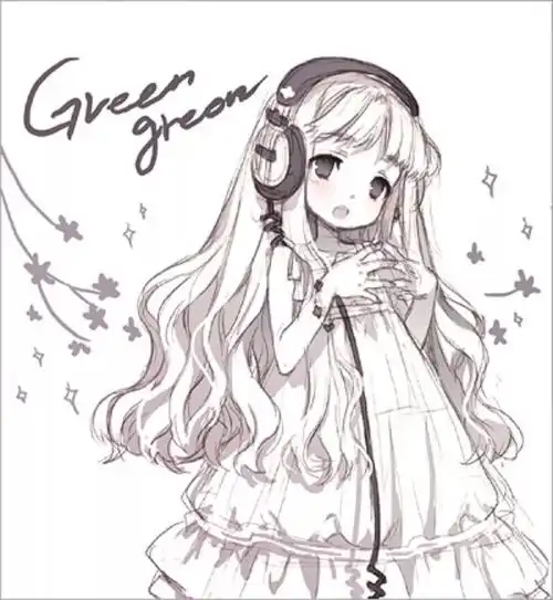 二次元素描可爱原创手绘